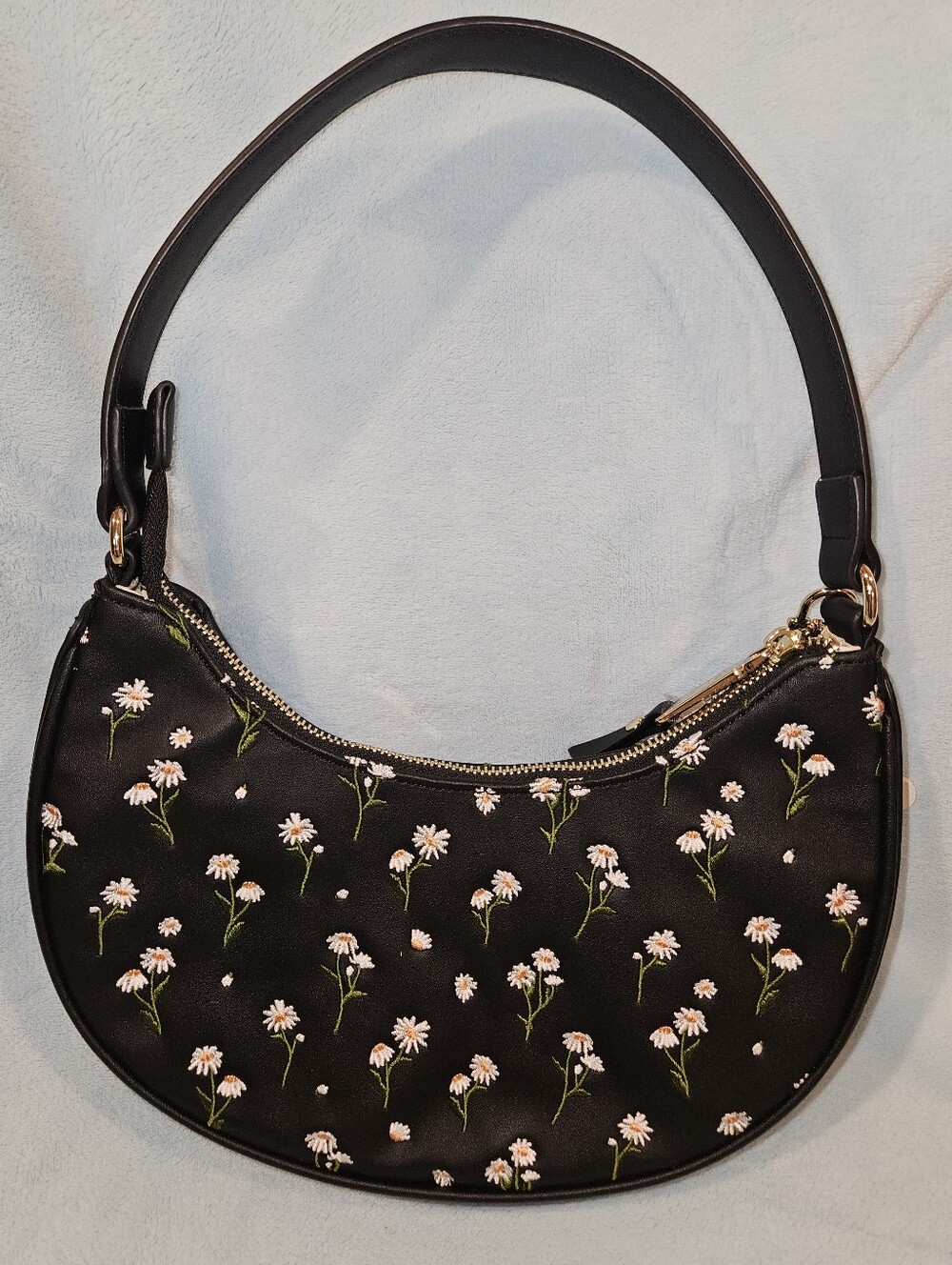 NWOT Betsey Johnson Daisy Print Shoulder Bag - Picture 2 of 3